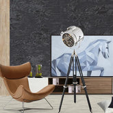Industrial style Tripod Floor Lamp for Living Room